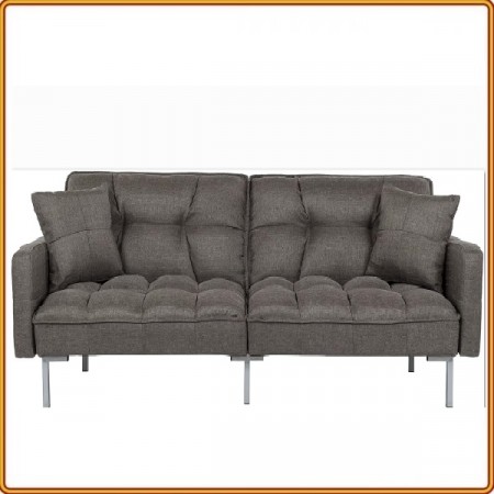 Sofa Bed - Dark Grey : Ghế Sofa Băng + Ngã Thành Giường 